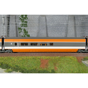 Ree Modeles TGV004 Set de 7 éléments TGV RECORD du MONDE 380Km/h N°16, SNCF Ree Modeles TGV-004 - 6