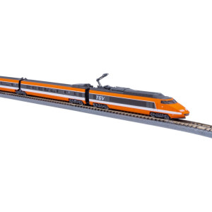 Azar T01-OR1A Coffret TGV Paris Sud-Est (PSE), record du monde, SNCF, orange, échelle Z AZAR Models AZAR_T01-OR1A - 9