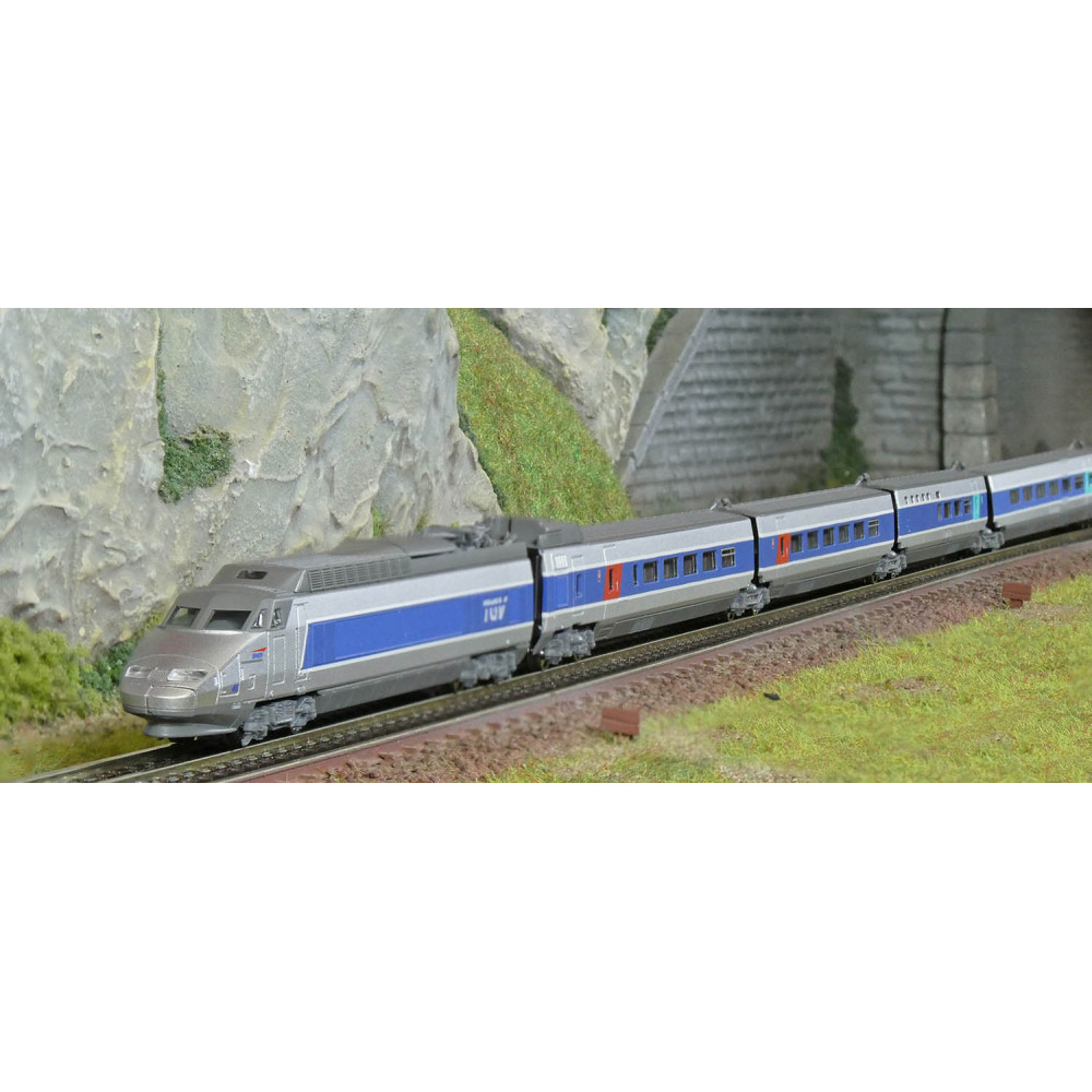 Azar T01-AB1D Coffret TGV Paris Sud-Est (PSE), SNCF, Atlantique, digitale, échelle Z AZAR Models AZAR_T01-AB1D - 1