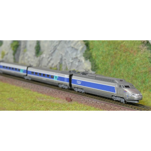 Azar T01-AB1D Coffret TGV Paris Sud-Est (PSE), SNCF, Atlantique, digitale, échelle Z AZAR Models AZAR_T01-AB1D - 7