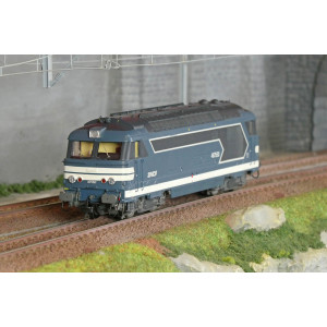 Ree Modeles MB248.S Locomotive diesel BB 67550, Logo Nouille, SNCF, dépôt Nevers, digital sonore, fumée Ree Modeles MB-248.S - 1