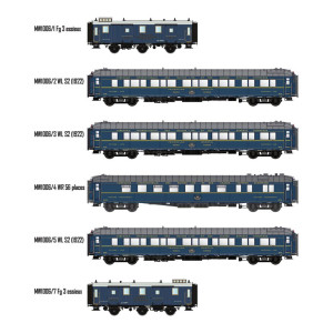 Models Word 1006 Set de 6 voitures Bombay Express, CIWL, éclairées Models World MW_1006 - 13