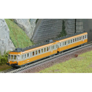 Arnold HN2637S Autorail diesel RGP 2 modernisé , SNCF, orange/gris béton, échelle N, sonore Arnold HN2637S - 1