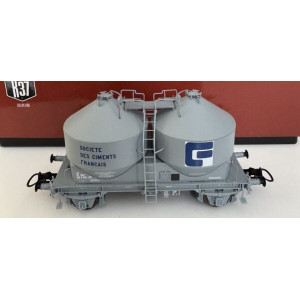 R37 HO43114 Wagons cimentier, Sté DES CIMENTS FRANCAIS, ep. IV Rail 37 - R37 R37_HO43114 - 2