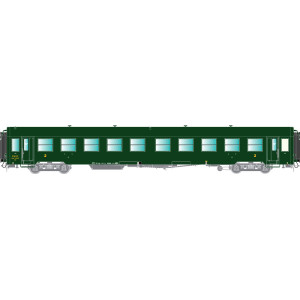 R37 HO42500 Voiture voyageurs USI, Bmyfi 8.3026, bogies Y16, soufflets, Batignolles, éclairée Rail 37 - R37 R37_HO42500 - 3