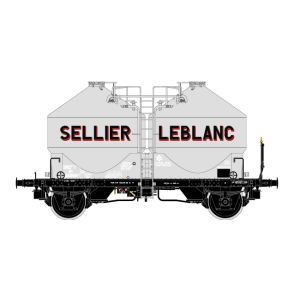 R37 HO43118 Wagons cimentier, SELLIER LEBLANC, ep. III Rail 37 - R37 R37_HO43118 - 1