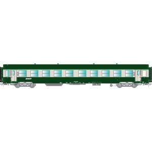 R37 HO42504 Voiture voyageurs USI, B10t, bogies Y16, Inter-circulation UIC, Marseille, éclairée Rail 37 - R37 R37_HO42504 - 3