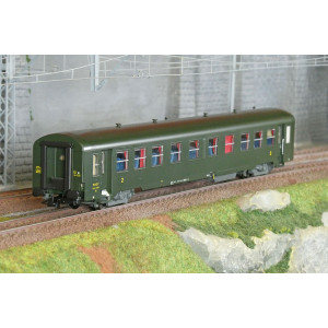 R37 HO42512 Voiture voyageurs USI, Bmyfi 8.3132, bogies Y24, chauffage autonome Avialex, Batignolle Rail 37 - R37 R37_HO42512 - 