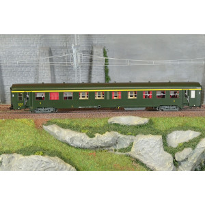 R37 HO42518 Voiture voyageurs USI, A6myfi 8.3268, bogies Y24, chauffage autonome Avialex, Batignoll Rail 37 - R37 R37_HO42518 - 