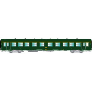 R37 HO42519 Voiture voyageurs USI, A4t4, bogies Y24, chauffage autonome Avialex, Batignolles, éclairée Rail 37 - R37 R37_HO42519