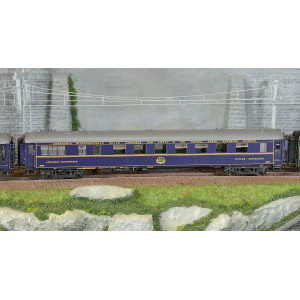 Models Word 1002 Set de 6 voitures Le Mistral, A8 / 2x B9 / WR / WSP / Dqd2m, LE MISTRAL, Paris-Nice, éclairées Models World MW_