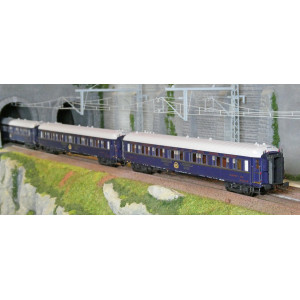 Models Word 1006-1 Set de 3 voitures-lits Bombay Express, CIWL, WL S2, éclairées Models World MW_1006-1 - 5