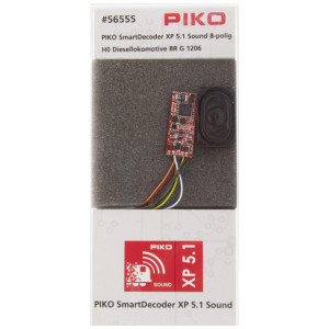 Piko 56555 Décodeur sonore SmartDecoder XP 5.1, 8 broches, pour locomotive G1206 Piko Piko_56555 - 1