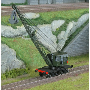 Ree Modeles WB792 Grue BONDY sur bogie, SNCF, Région EST Ree Modeles WB-792 - 1