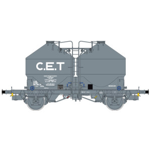 R37 HO43112 Wagons cimentier, C.E.T, ep. III Rail 37 - R37 R37_HO43112 - 3