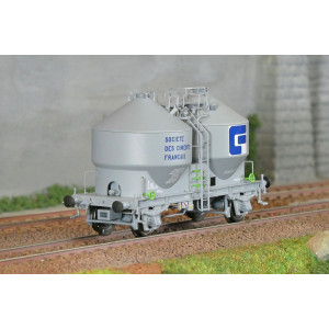 R37 HO43114 Wagons cimentier, Sté DES CIMENTS FRANCAIS, ep. IV Rail 37 - R37 R37_HO43114 - 1