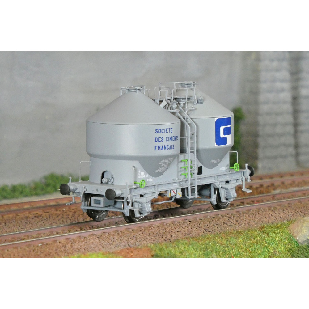 R37 HO43114 Wagons cimentier, Sté DES CIMENTS FRANCAIS, ep. IV Rail 37 - R37 R37_HO43114 - 1