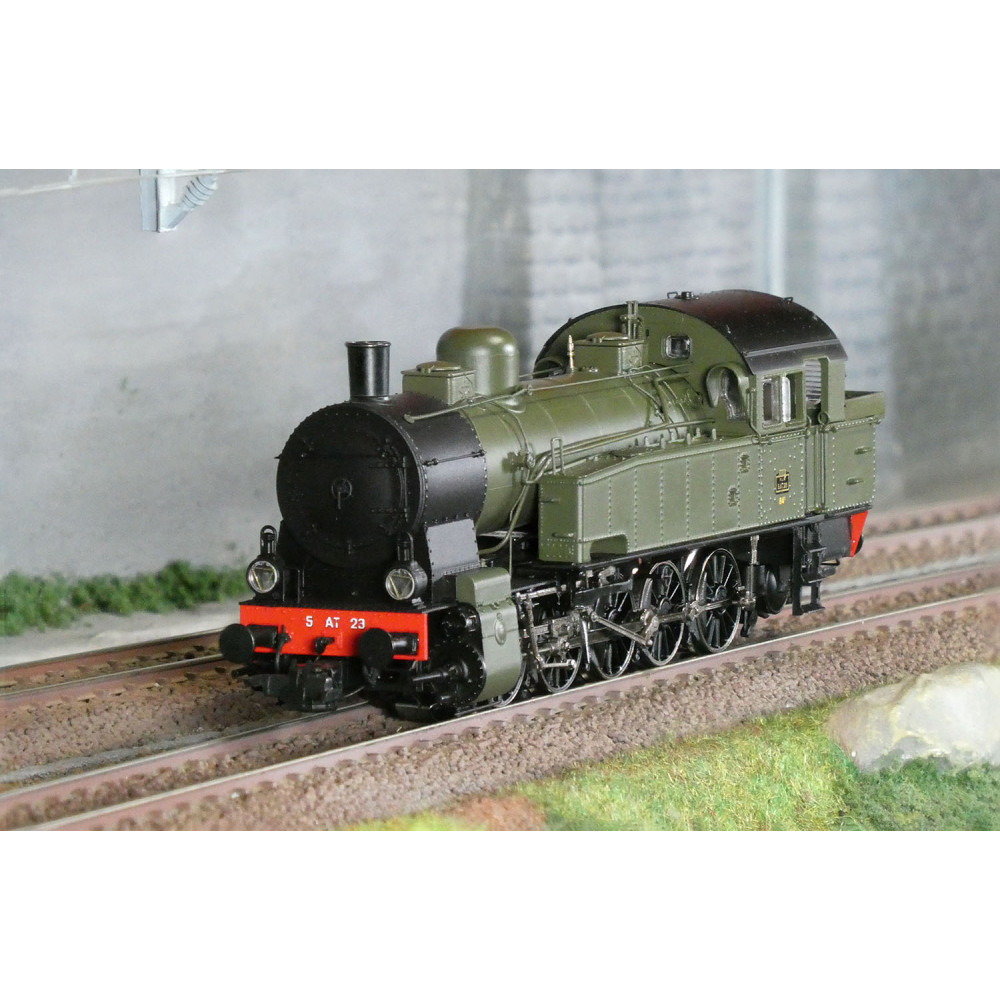 Ree Modeles MBE005 Locomotive à vapeur T-16 Ex-Allemande, PLM 5 AT 29, sonore, fumée Ree Modeles MBE-005 - 1