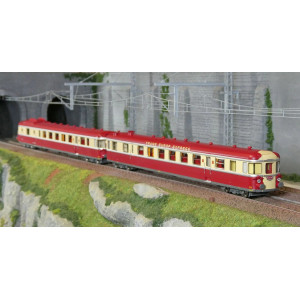 Ree Modeles MB257 Autorail RGP 1 X 2774, rouge TEE, SNCF, NOISY Ree Modeles MB-257 - 4