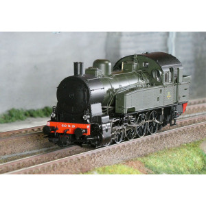 Ree Modeles MBE006 Locomotive à vapeur T-16 Ex-Allemande, SNCF 050 TA 28 Sud-Est, dépôt d’Ambérieu, sonore, fumée Ree Modeles MB