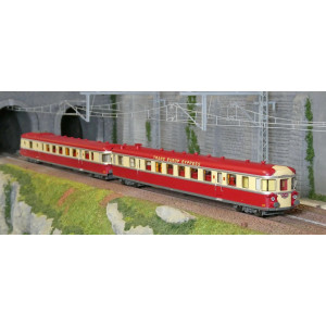 Ree Modeles MB258 Autorail RGP 1 X 2779, rouge TEE, SNCF, LYON-VAISE Ree Modeles MB-258 - 4