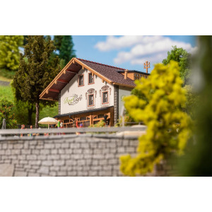 Faller 191836 Maquette, Maison des Alpes avec café Faller Faller_191836 - 4