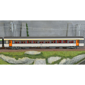 LS Models 41999 Set de 3 voitures corail VTU, SNCF, Le Montaigne, A10rtu / B11tu / B11tu, logo encadré, éclairée Ls models LSM_4