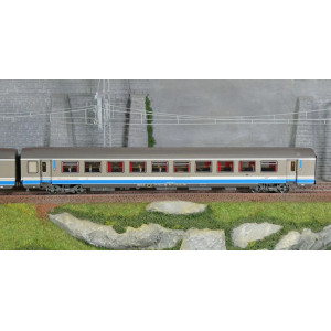 LS Models 41217 Set de 2 voitures VTU, B10tux / B10tux, livrée TER Rhône-Alpes, SNCF, logo Casquette, éclairées Ls models LSM_41