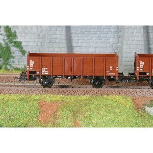 Roco 6600146 Set de 3 wagons tombereaux, type El-u (Omu), DR Roco Roco_6600146 - 2