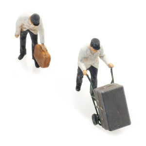 Artitec 7875010 Personnages à peindre, personnel de quai avec bagages Artitec Arti_7875010 - 3