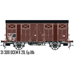 LS Models 31309 Wagon OCEM K 29, SNCF, livré brun toit noir, ep.IIIb Ls models Lsm_31309 - 1