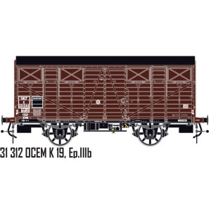 LS Models 31312 Wagon OCEM Kf 19, SNCF, livré brun toit noir, ep.IIIb Ls models Lsm_31312 - 1