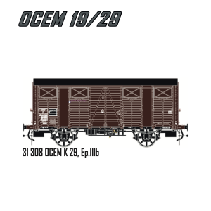 LS Models 31308 Wagon OCEM K 29, SNCF, livré brun toit noir, ep.IIIb Ls models LSM_31308 - 3