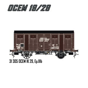 LS Models 31305 Wagon OCEM IK 29, SNCF, livré brun toit noir, ep.IIIb Ls models LSM_31305 - 3