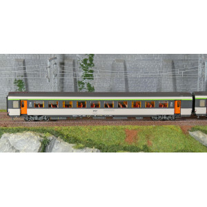 LS Models E200 Set de 2 voitures corail VTU, SNCF, B10tu / B11tu, logo Encadré, éclairée Ls models LSM_E200 - 3