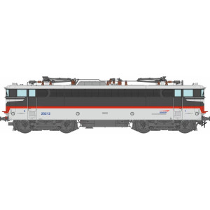 Ree Modeles MB255S Locomotive électrique BB 25212, SNCF, Livrée Multiservices, RENNES logo casquette, digital sonore, pantos Ree