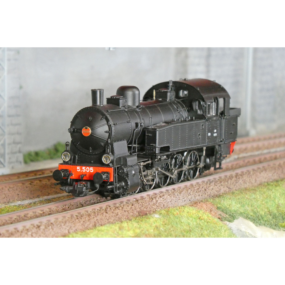 Ree Modeles MBE007 Locomotive à vapeur T-16 Ex-Allemande, Nord 5.505, sonore, fumée Ree Modeles MBE-007 - 1