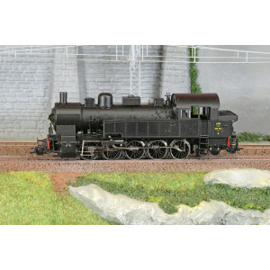 Ree Modeles MBE008 Locomotive à vapeur T-16 Ex-Allemande, SNCF 050 TB 11 Nord, dépôt de La Plaine, sonore, fumée Ree Modeles MBE