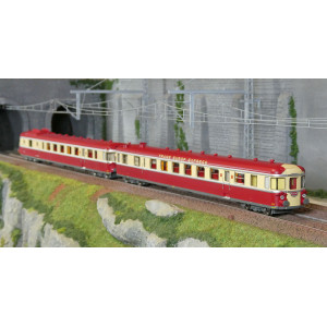 Ree Modeles MB257 Autorail RGP 1 X 2774, rouge TEE, SNCF, NOISY Ree Modeles MB-257 - 4