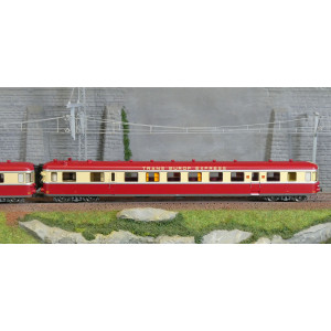 Ree Modeles MB258 Autorail RGP 1 X 2779, rouge TEE, SNCF, LYON-VAISE Ree Modeles MB-258 - 3