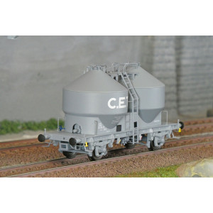 R37 HO43112 Wagons cimentier, C.E.T, ep. III Rail 37 - R37 R37_HO43112 - 1