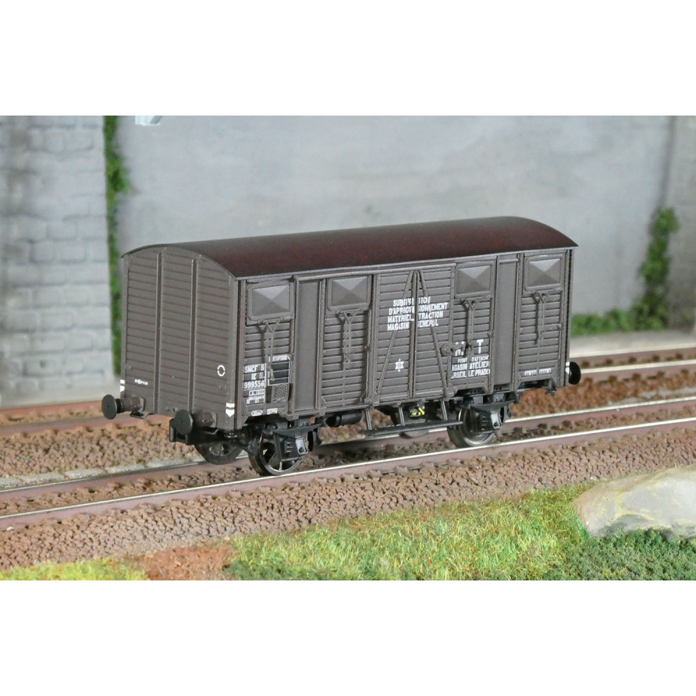 LS Models 31305 Wagon OCEM IK 29, SNCF, livré brun toit noir, ep.IIIb Ls models LSM_31305 - 1