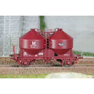 R37 HO43116 Wagons cimentier, M SNCF sable sec, ep. IV Rail 37 - R37 R37_HO43116 - 2