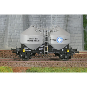 R37 HO43117 Wagons cimentier, DEMARLE LONQUETY, ep. III Rail 37 - R37 R37_HO43117 - 2