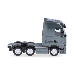 Herpa 315104-004 Camion Tracteur Renault T facelift 6x2, gris Herpa Herpa_315104-004 - 3