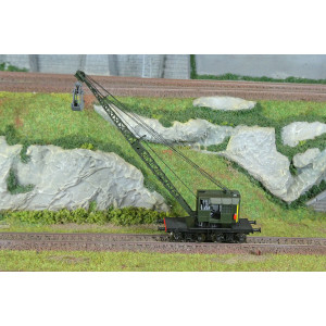 Ree Modeles WB792 Grue BONDY sur bogie, SNCF, Région EST Ree Modeles WB-792 - 2