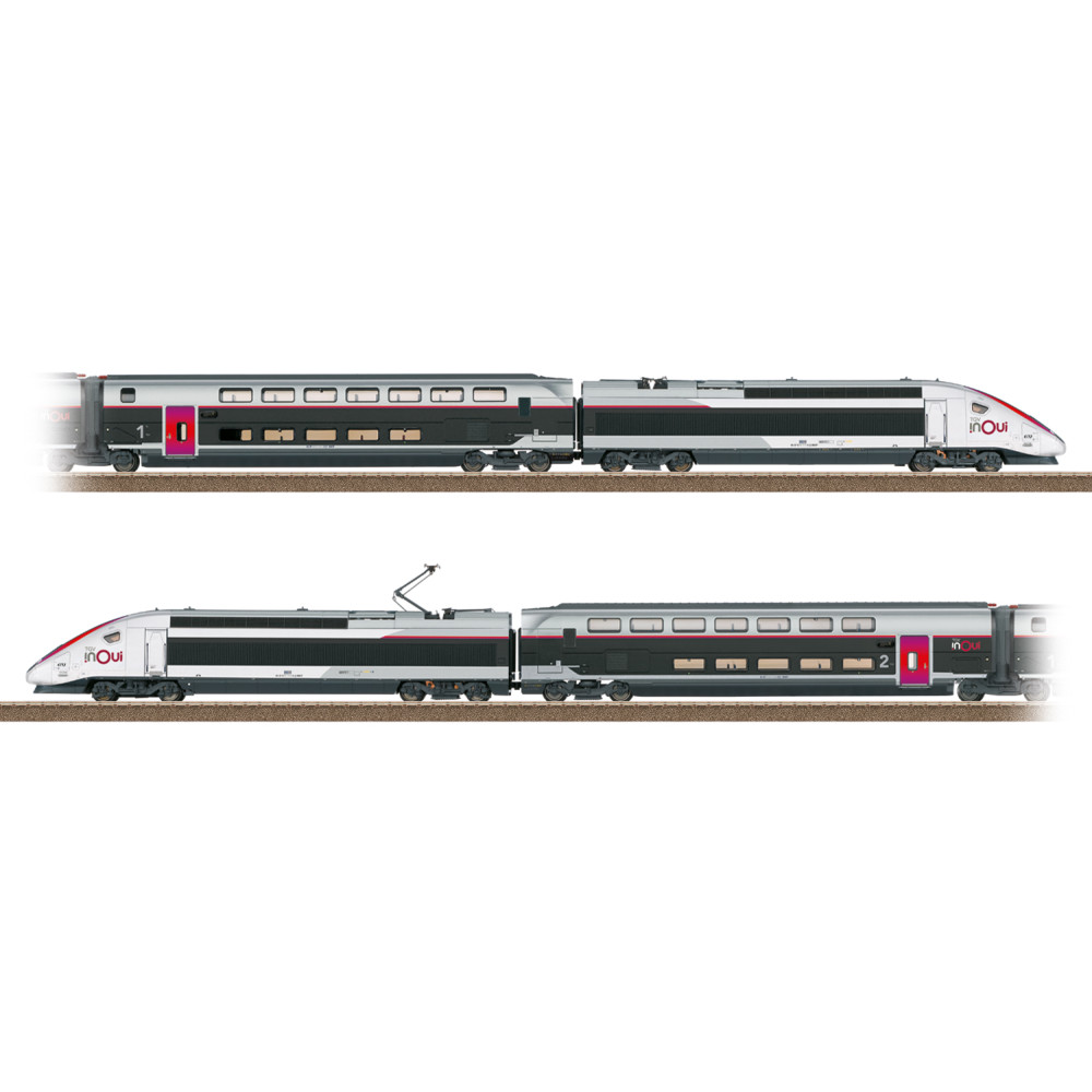 Marklin 37798 TGV Euroduplex INOUI, SNCF, digitale sonore, 3 Rails Marklin MARKLIN_37798 - 1