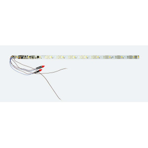 Esu 50719 Platine éclairage wagon, 13 LED Jaune, 264mm, avec feux fin de convoi, avec décodeur Esu Esu_50719 - 1