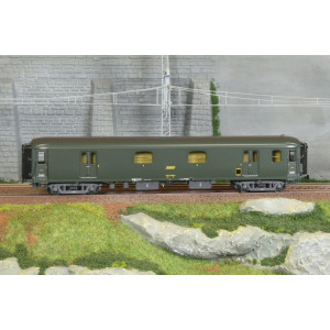Ls Models 31207 Fourgon Dd4s, SNCF, 140km/h, vert, châssis gris, toit vert, éclairage Ls models Lsm_31207 - 2