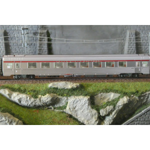 Coffret de 4 voitures Inox TEE "Mistral 69" « Jules Verne », SNCF, n.1/2, éclairé - Jouef HJ4205 Jouef HJ4205 - 6